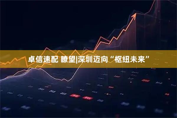 卓信速配 瞭望|深圳迈向“枢纽未来”
